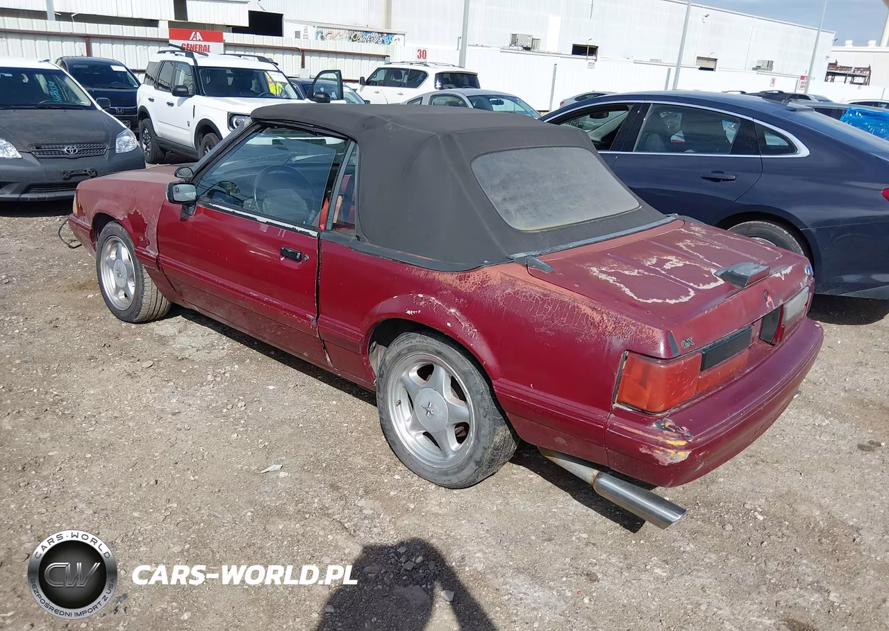1990 Ford Mustang Lx VIN:1FACP44EXLF133720 - 3