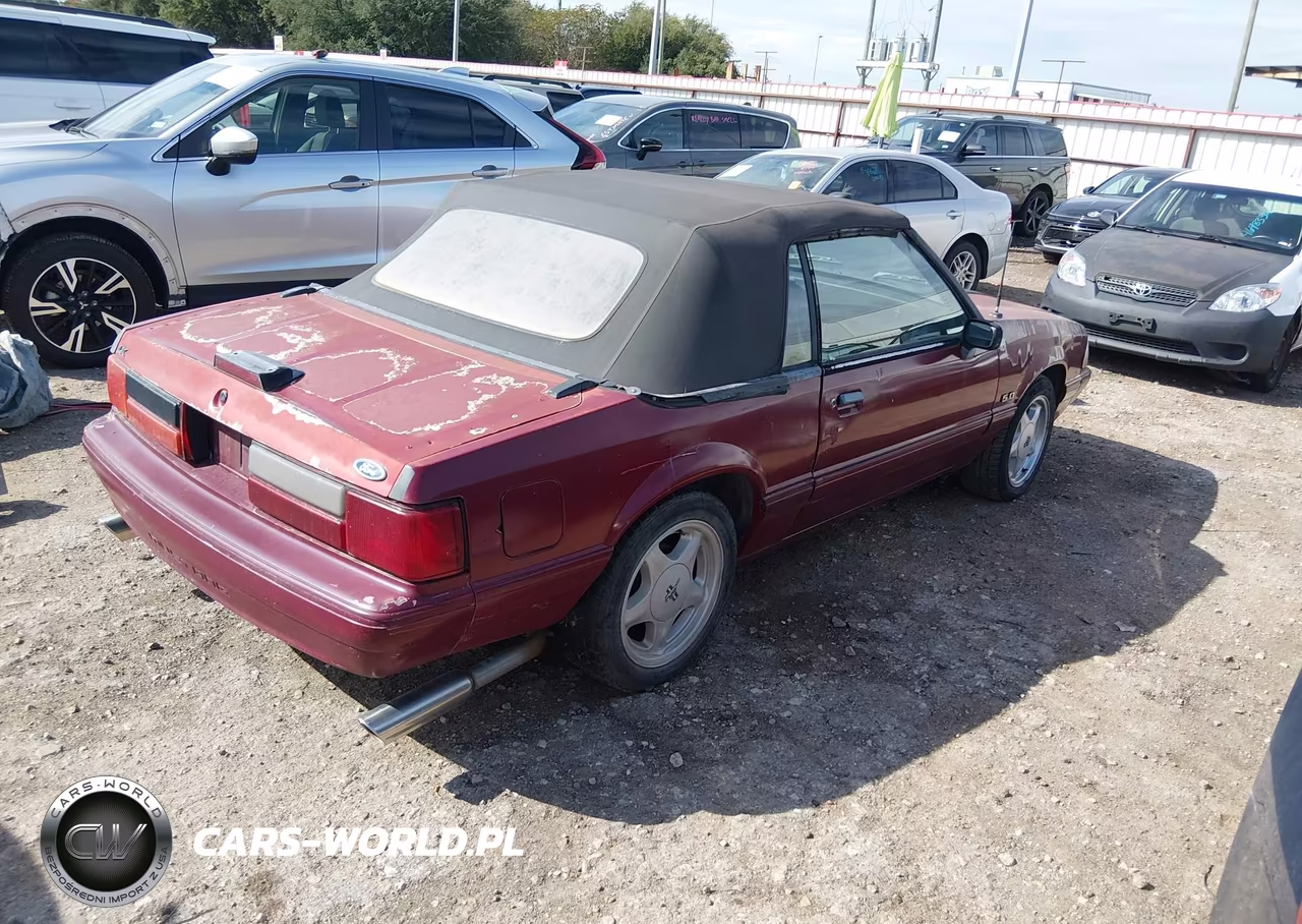 1990 Ford Mustang Lx VIN:1FACP44EXLF133720 - 4
