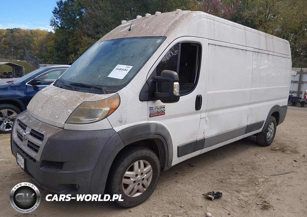 2015 Ram Promaster 2500 High Roof VIN:3C6TRVDG3FE501799 - 2