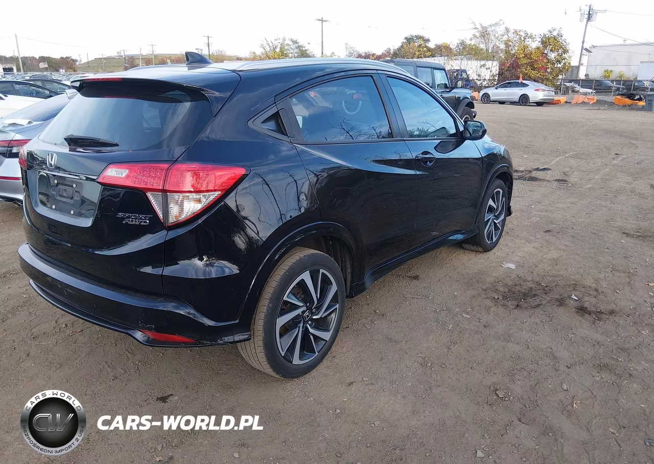 2019 Honda Hr-V Sport VIN:3CZRU6H1XKG703528 - 4
