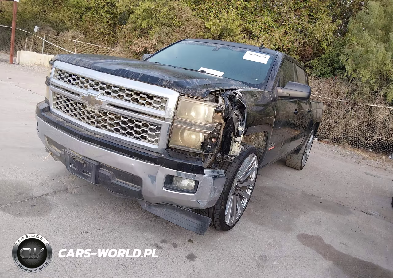 2014 Chevrolet Silverado 1500 1Lt VIN:3GCUKREH2EG278948 - 2