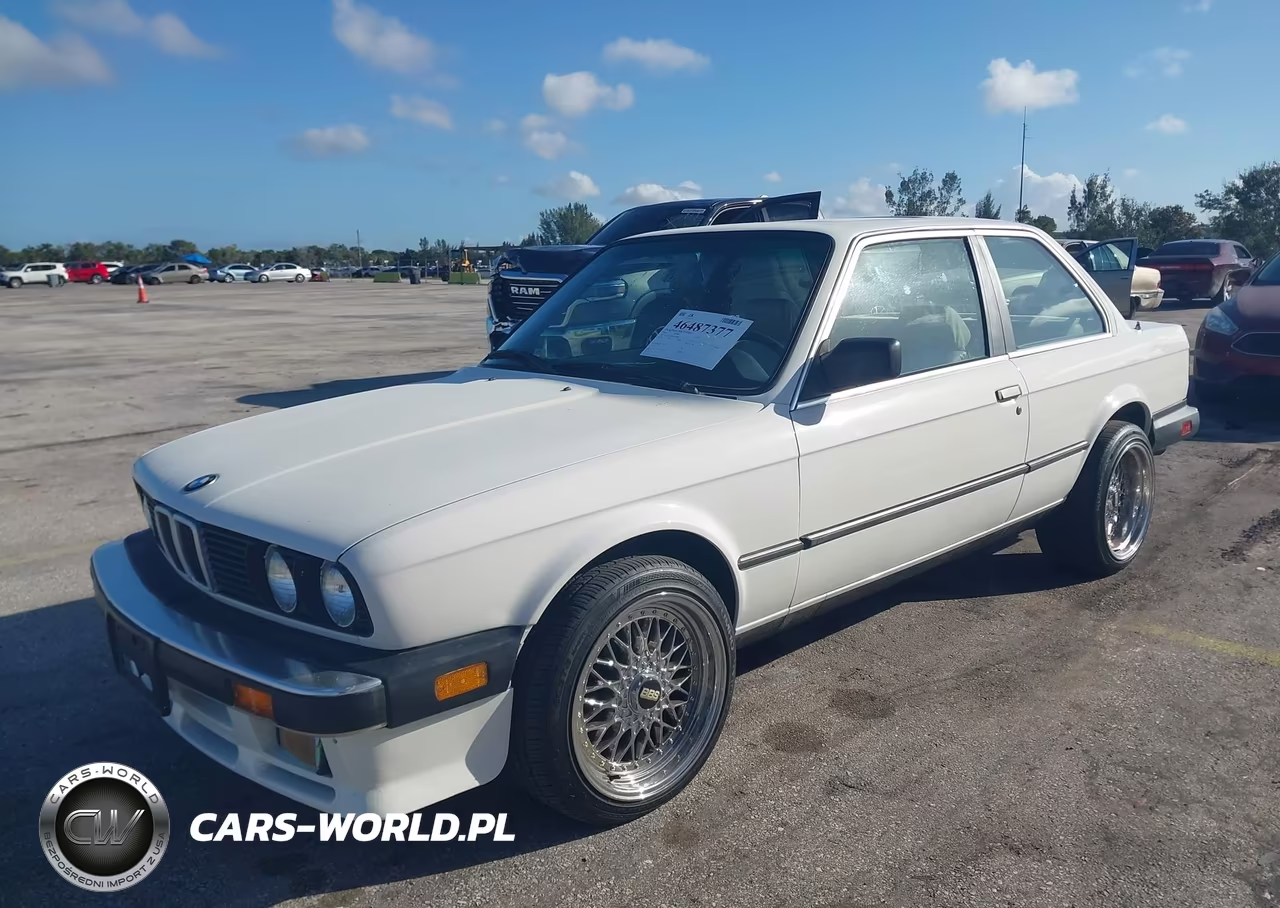 1984 BMW 325 E VIN:WBAAB5401E1008001 - 2