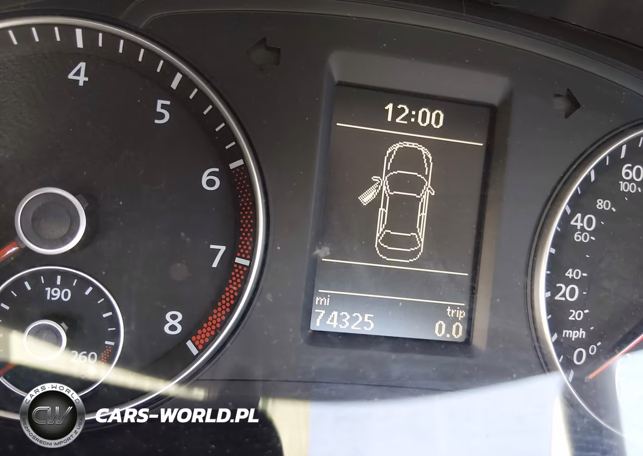 2013 Volkswagen Passat 2.5L Se VIN:1VWBP7A36DC136401 - 7
