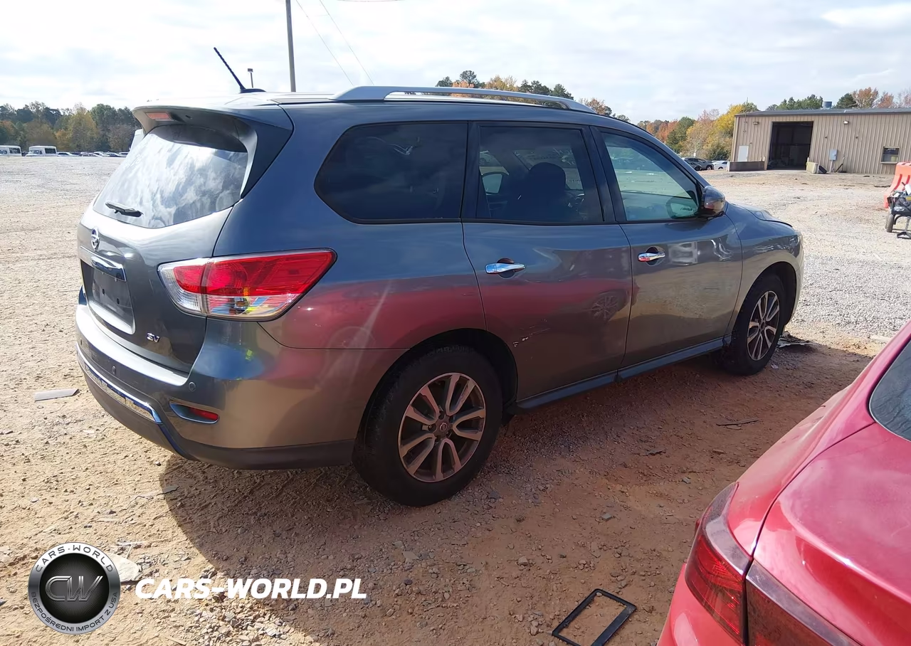 2015 Nissan Pathfinder Platinum-S-Sl-Sv VIN:5N1AR2MN0FC677953 - 4