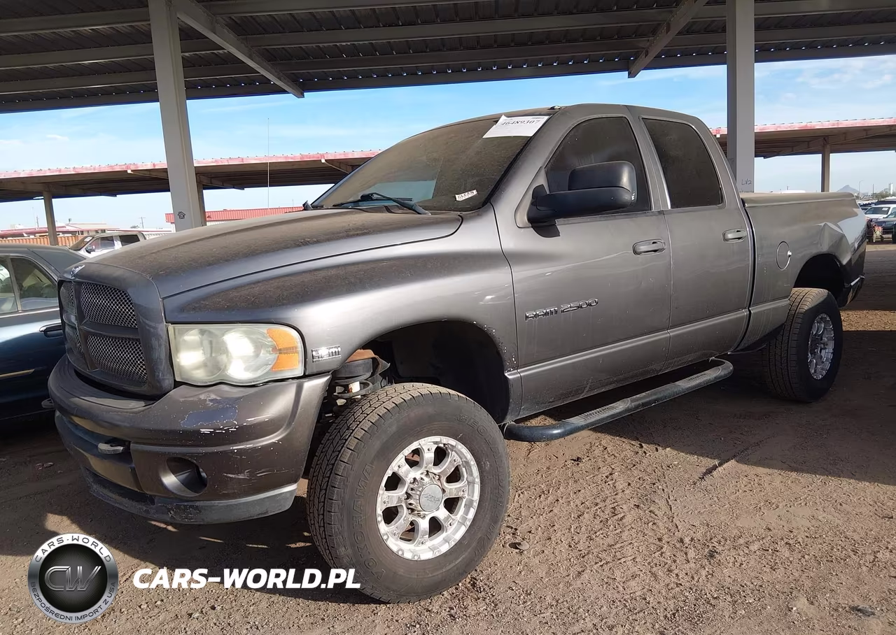 2003 Dodge Ram 2500 Slt-Laramie-St VIN:3D7KU28D43G736607 - 2