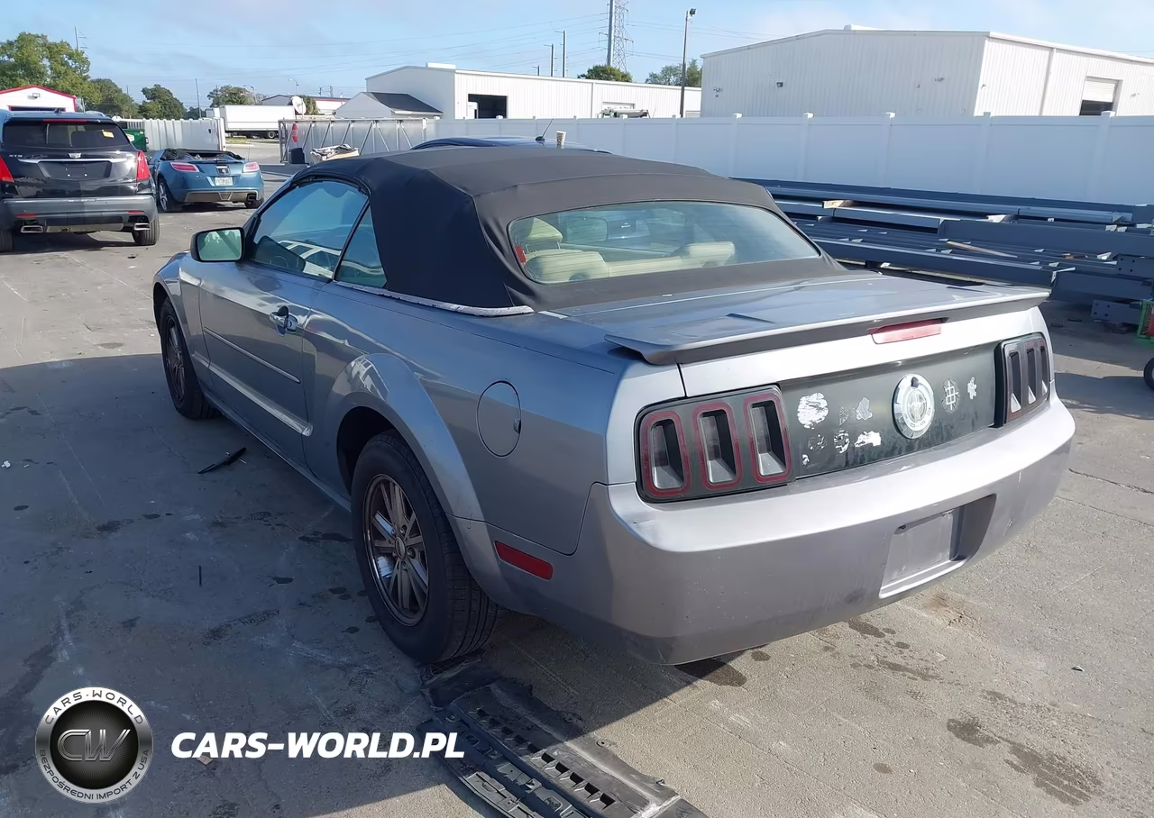 2007 Ford Mustang V6 Deluxe-V6 Premium VIN:1ZVFT84N675262069 - 3