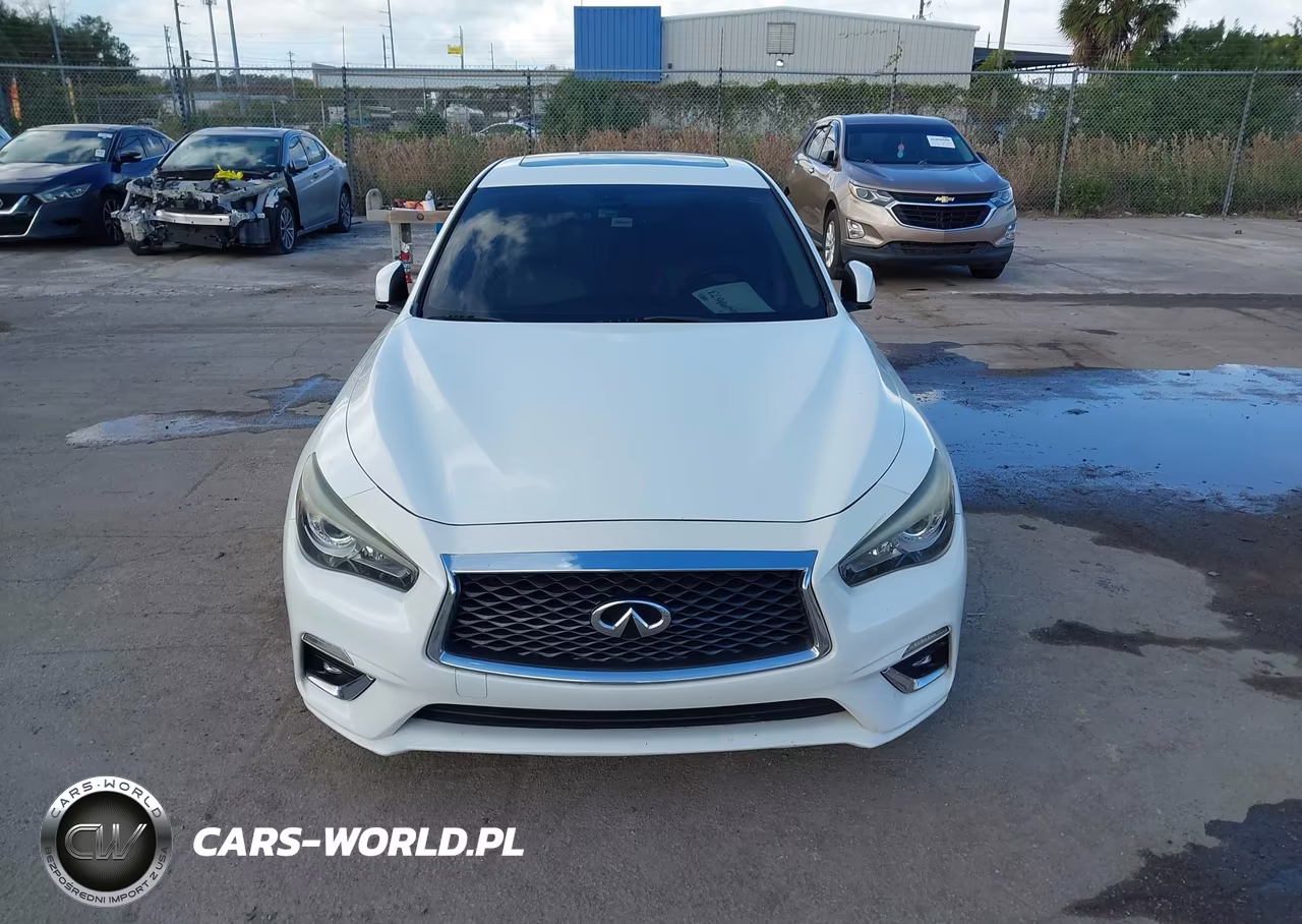 2018 Infiniti Q50 3.0T Luxe VIN:JN1EV7AP8JM350520 - 12