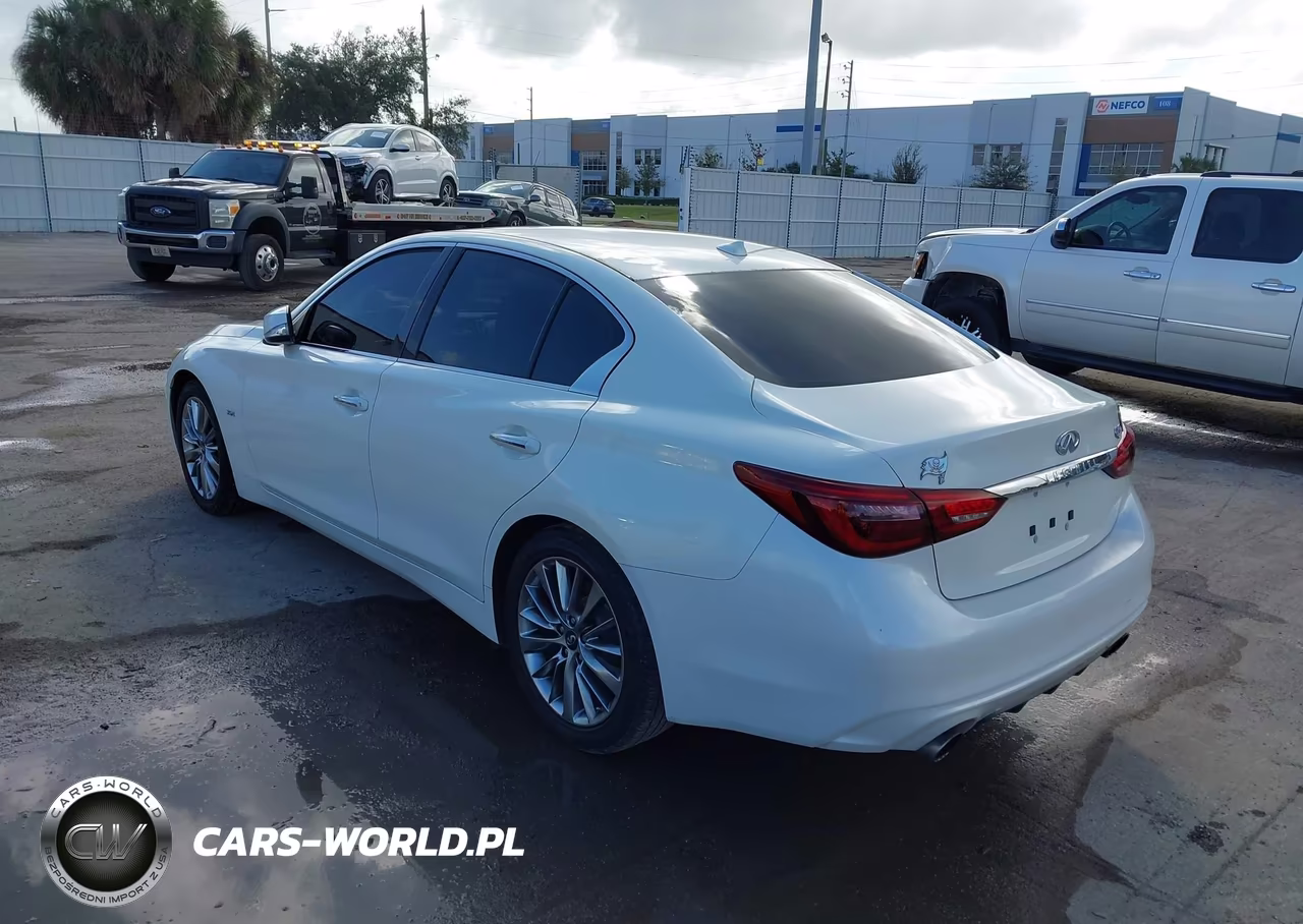 2018 Infiniti Q50 3.0T Luxe VIN:JN1EV7AP8JM350520 - 3