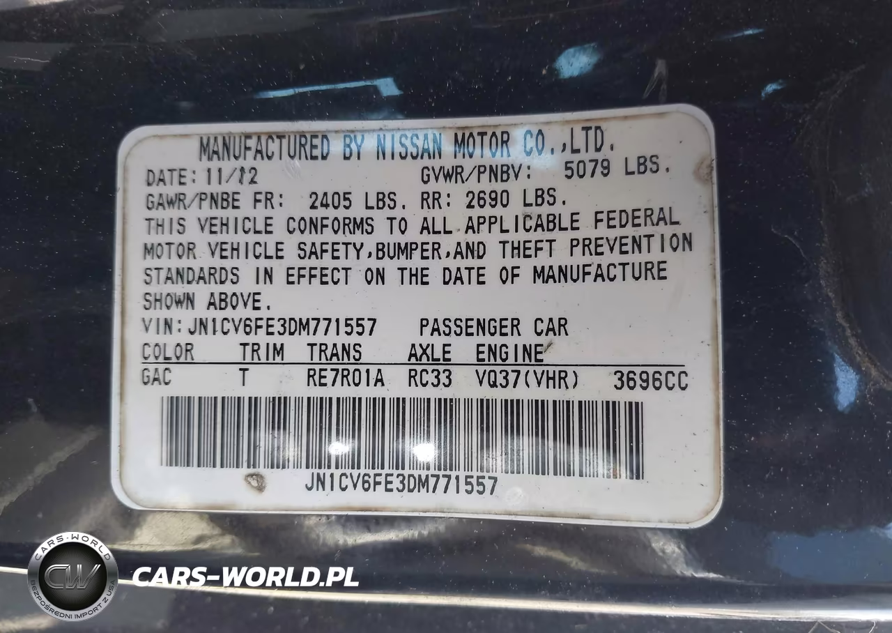 2013 Infiniti G37 VIN:JN1CV6FE3DM771557 - 9