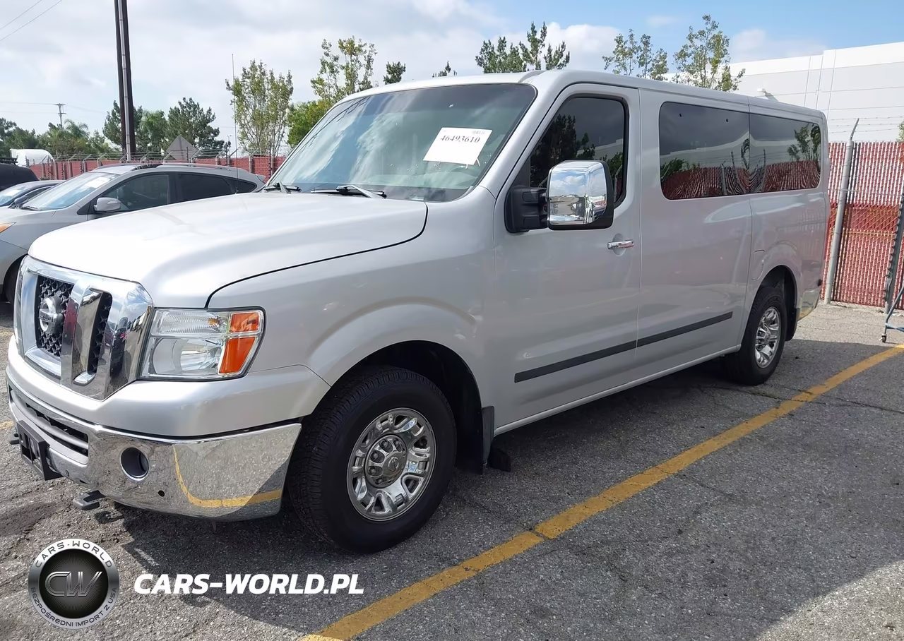 2015 Nissan Nv Passenger Nv3500 Hd Sl V8 VIN:5BZAF0AAXFN852670 - 2