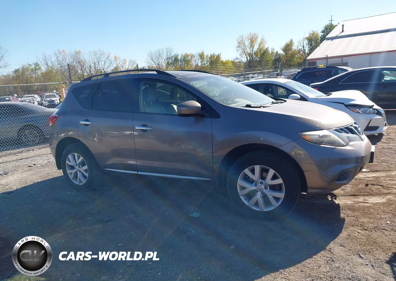 2014 Nissan Murano Sl VIN:JN8AZ1MW0EW505298 - 12
