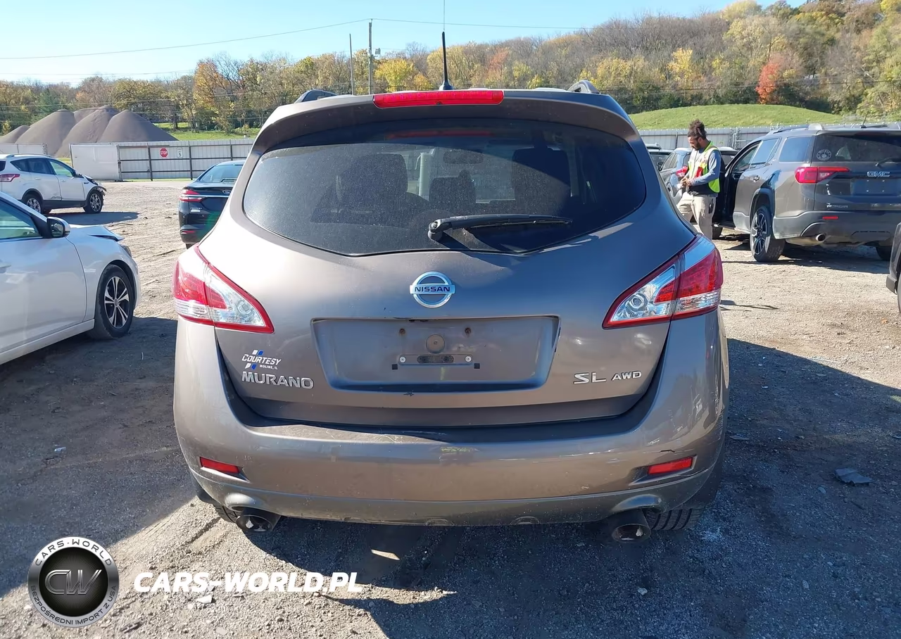 2014 Nissan Murano Sl VIN:JN8AZ1MW0EW505298 - 15