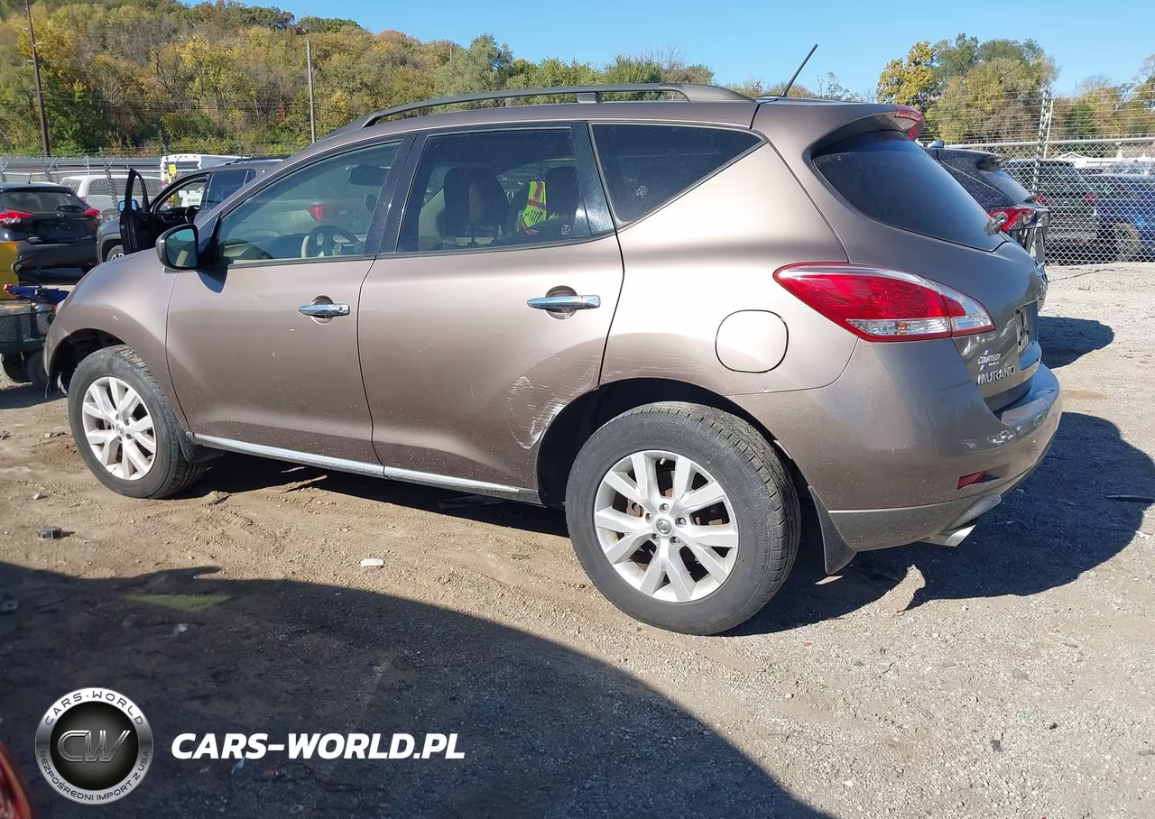 2014 Nissan Murano Sl VIN:JN8AZ1MW0EW505298 - 3