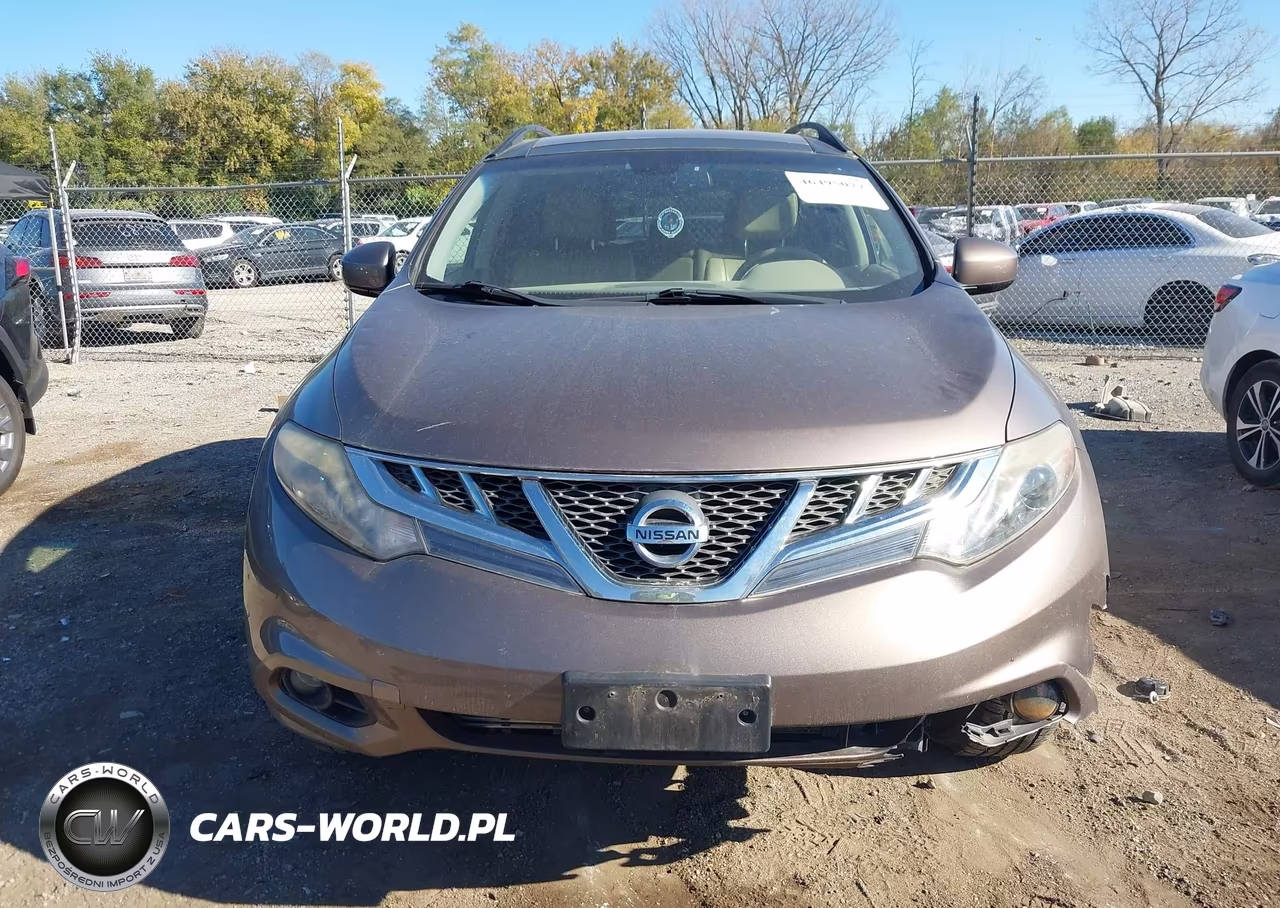 2014 Nissan Murano Sl VIN:JN8AZ1MW0EW505298 - 6