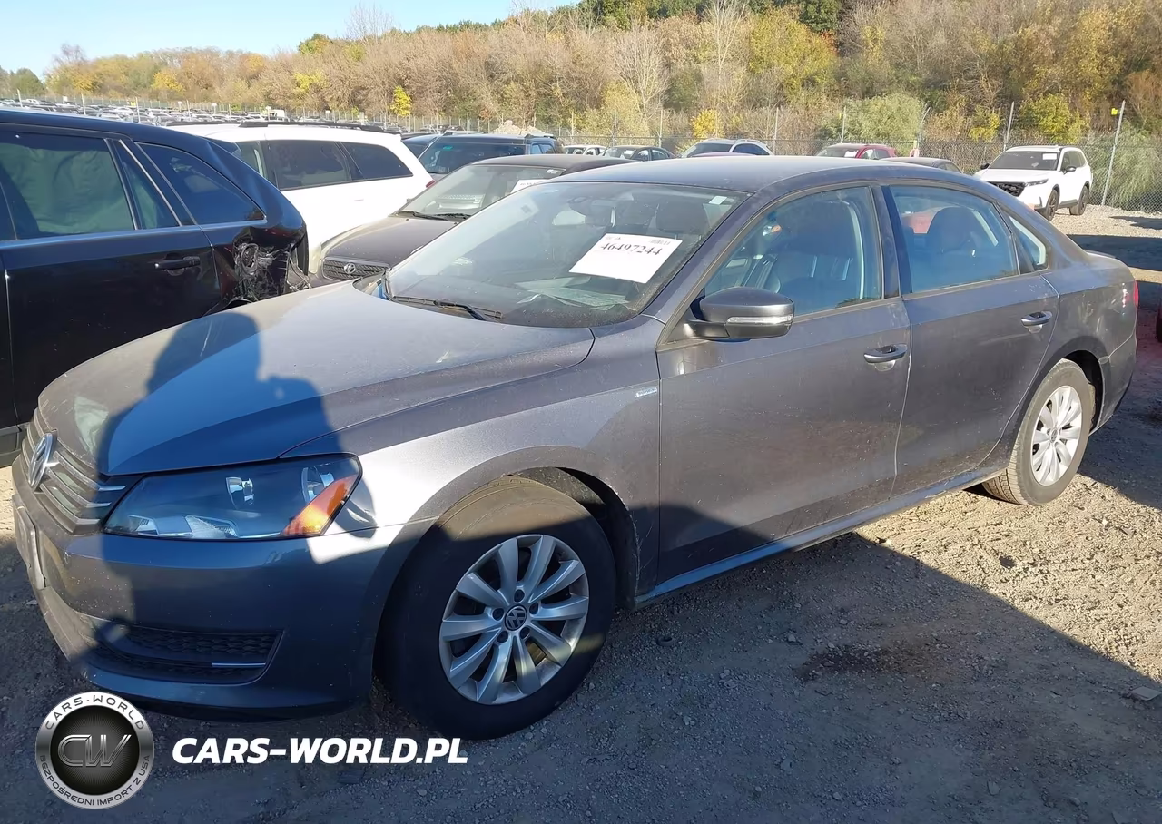 2015 Volkswagen Passat 1.8T Wolfsburg Edition VIN:1VWAS7A35FC003710 - 2